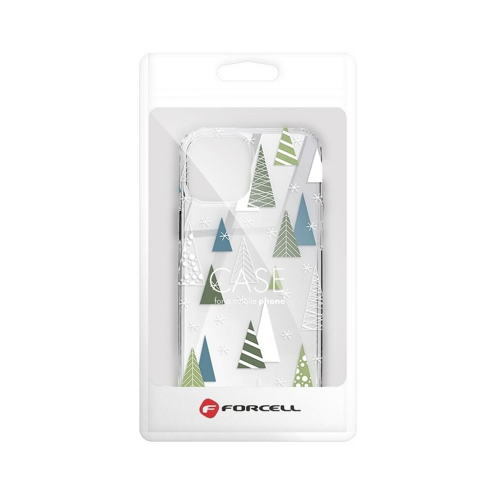 Pokrowiec �wi�teczny zimowy wz�r las Samsung A32 Lte / 6