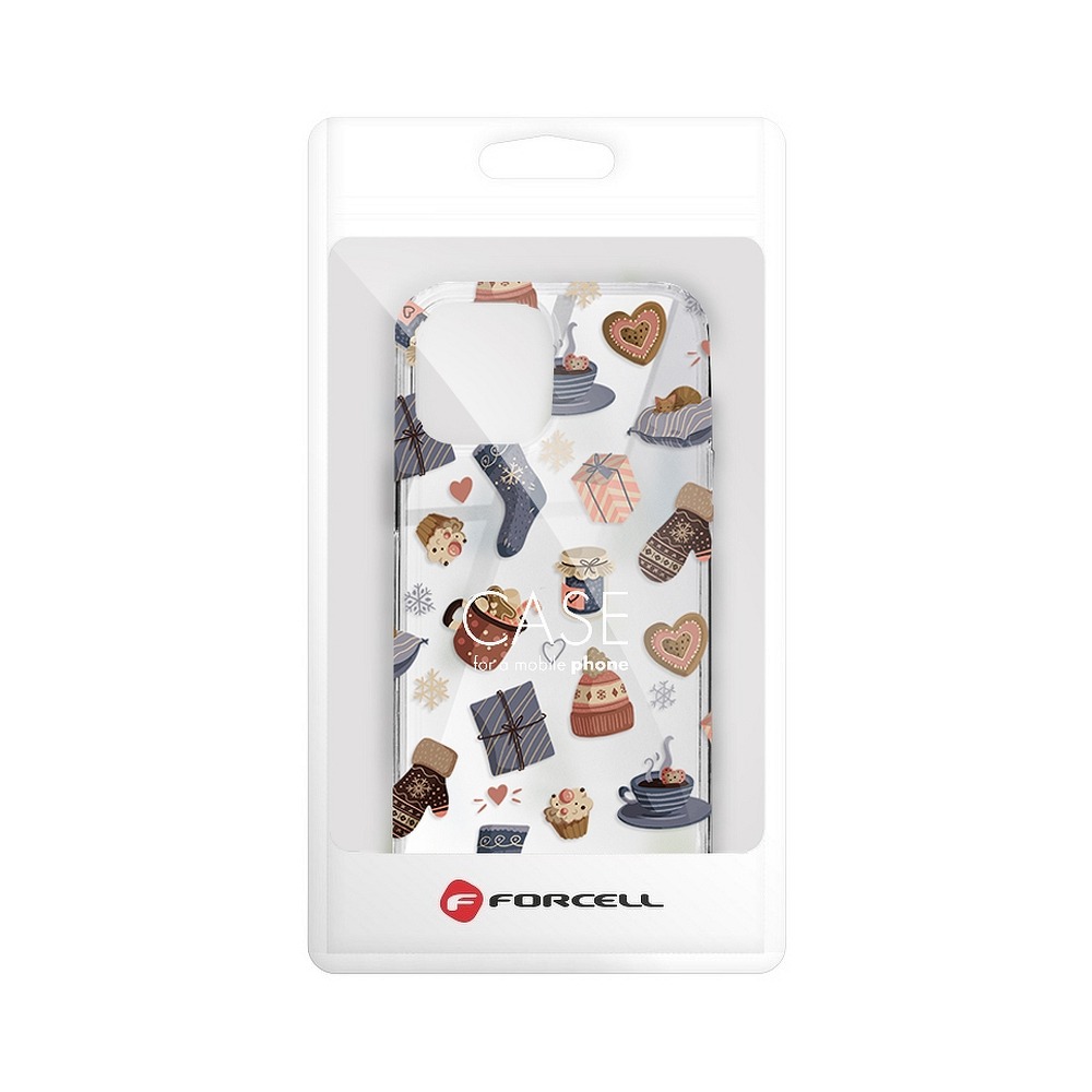 Pokrowiec �wi�teczny zimowy wz�r prezenty Xiaomi Redmi 9C / 3