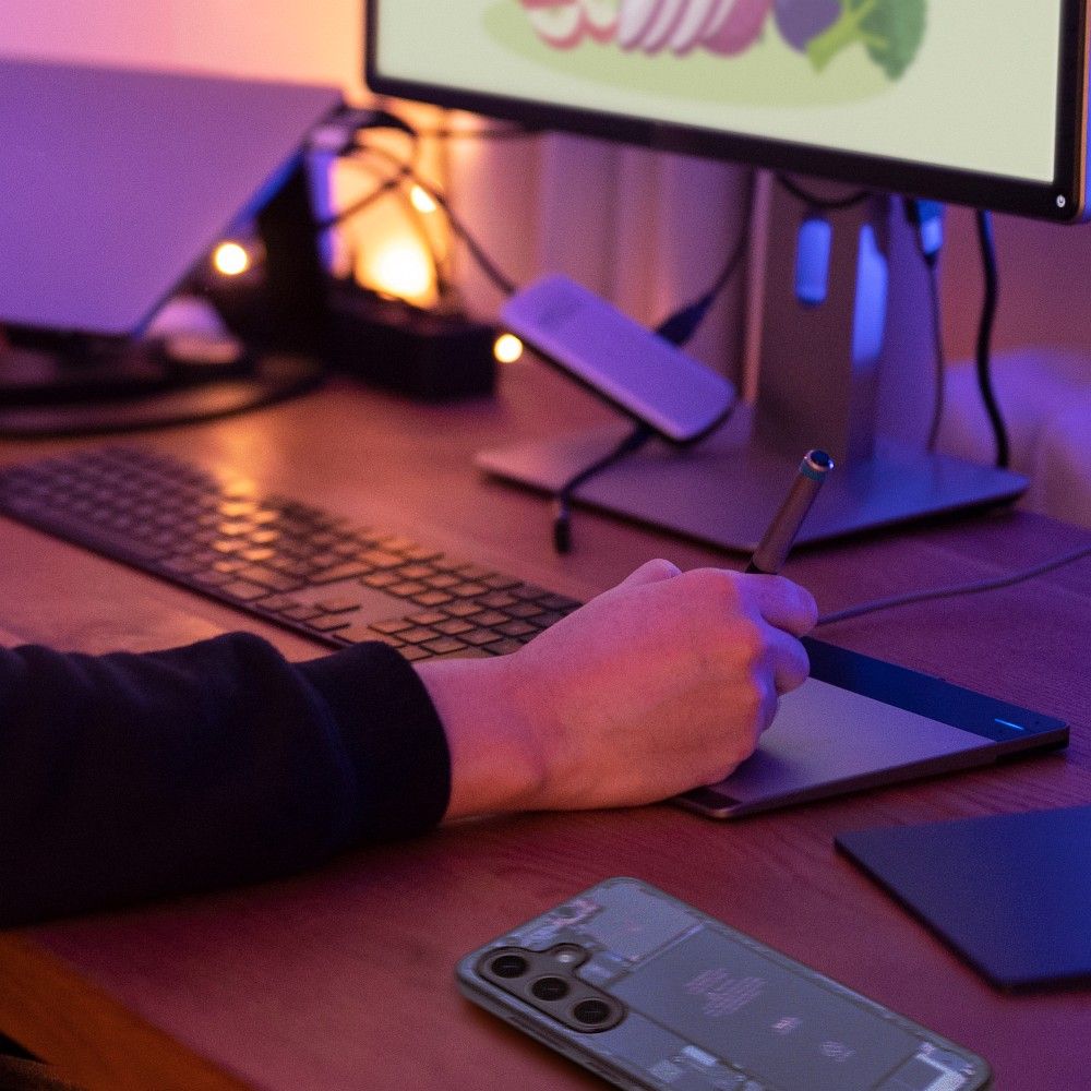 Pokrowiec Tech Case wz�r 2 Samsung Galaxy A55 / 5