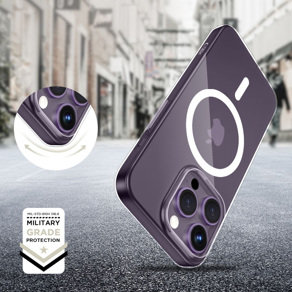 Pokrowiec Tech-Protect FlexAir prze�roczysty Apple iPhone 14 Pro / 2