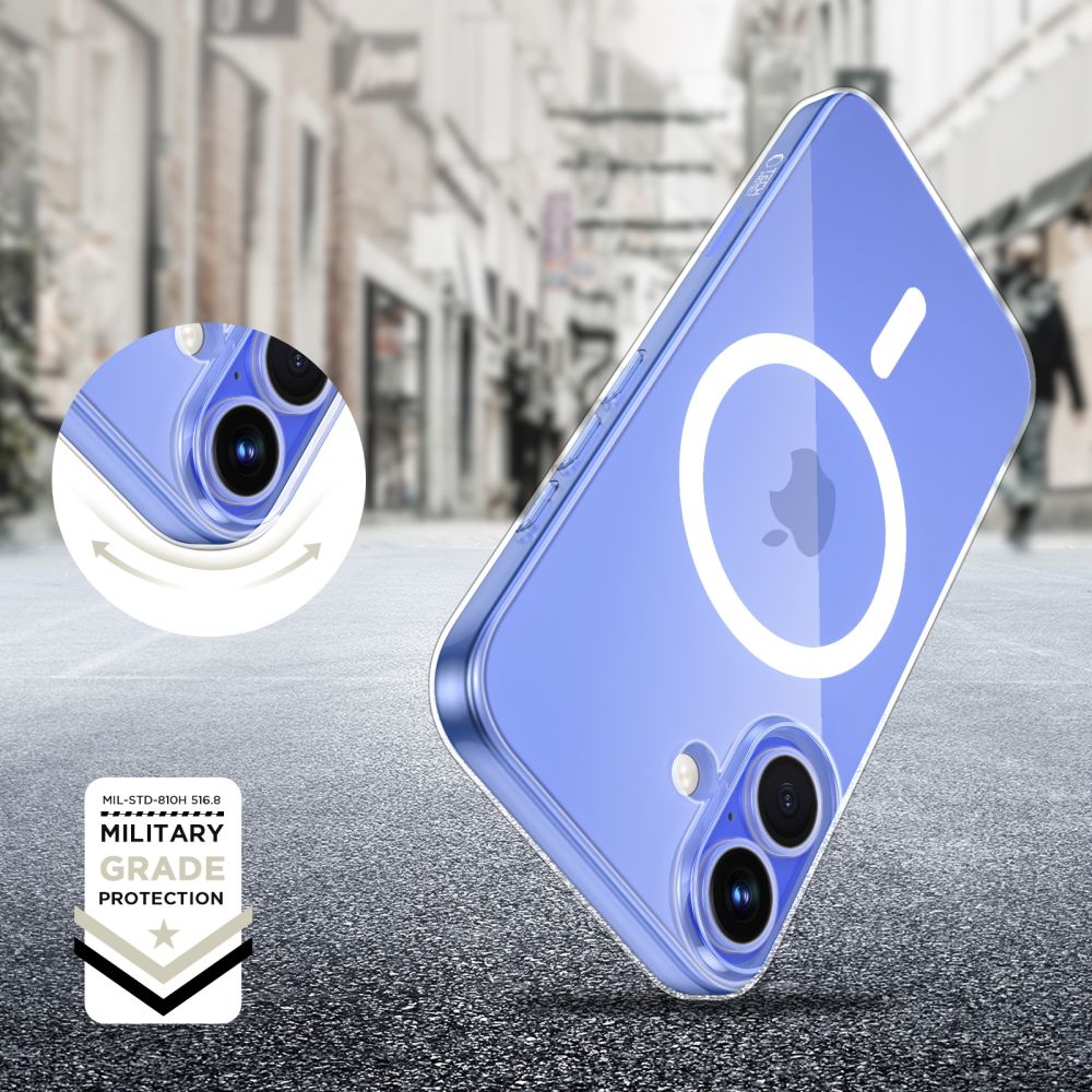 Pokrowiec Tech-Protect FlexAir prze�roczysty Apple iPhone 16 / 2