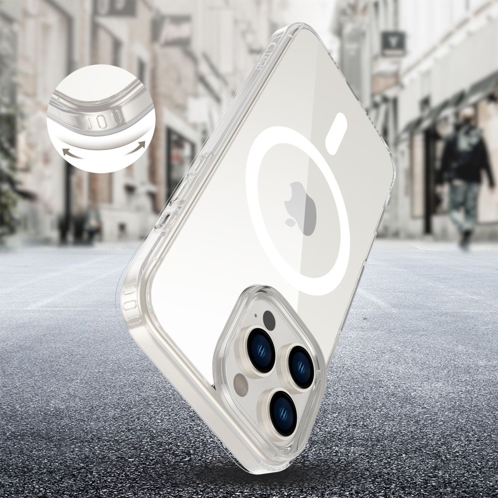 Pokrowiec Tech-Protect FlexAir przeźroczysty Apple iPhone 16 Pro Max / 4 Pokrowiec Tech-Protect FlexAir przeźroczysty Apple iPhone 16 Pro Max / 4