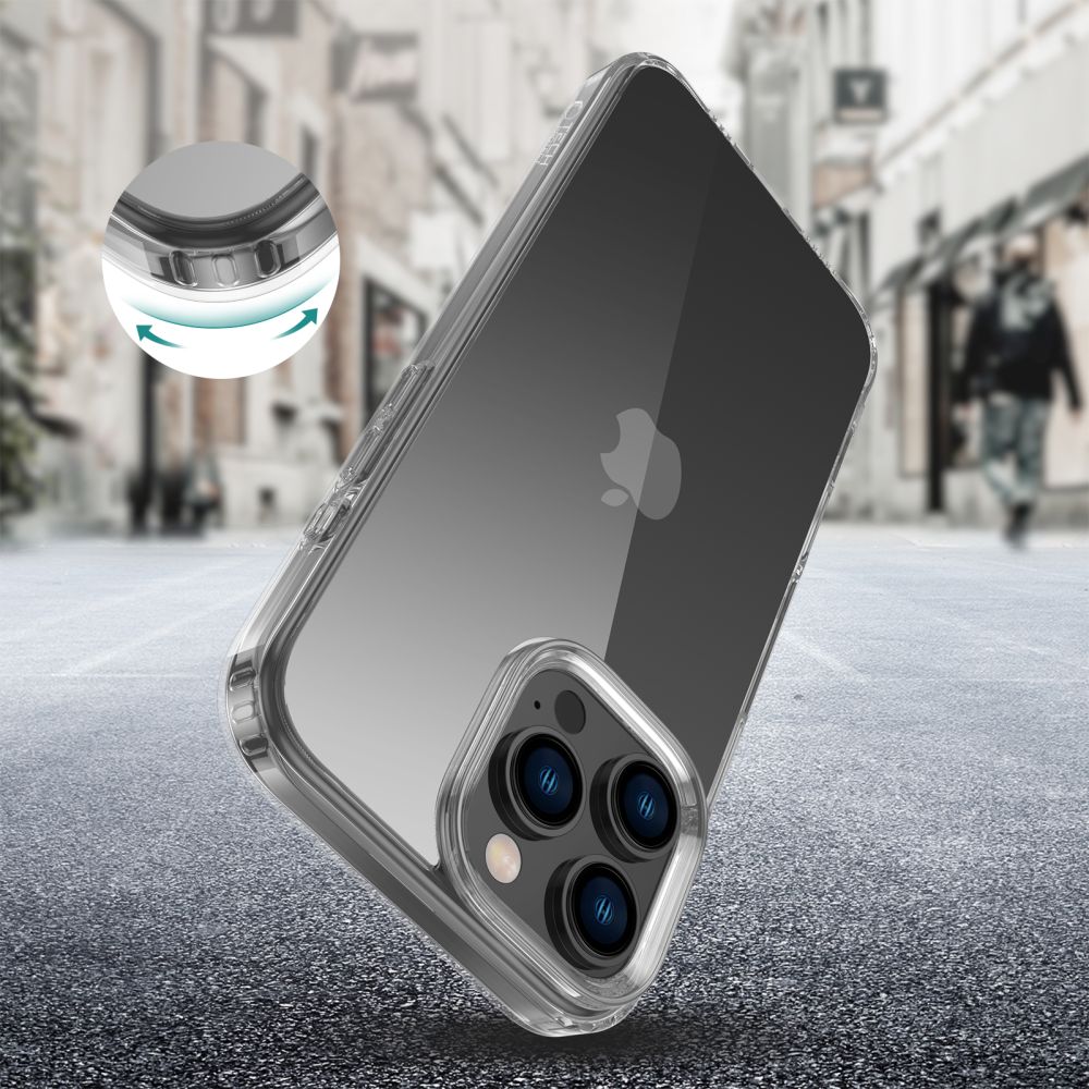 Pokrowiec Tech-Protect FlexAir przeźroczysty Apple iPhone 16 Pro Max / 2 Pokrowiec Tech-Protect FlexAir przeźroczysty Apple iPhone 16 Pro Max / 2