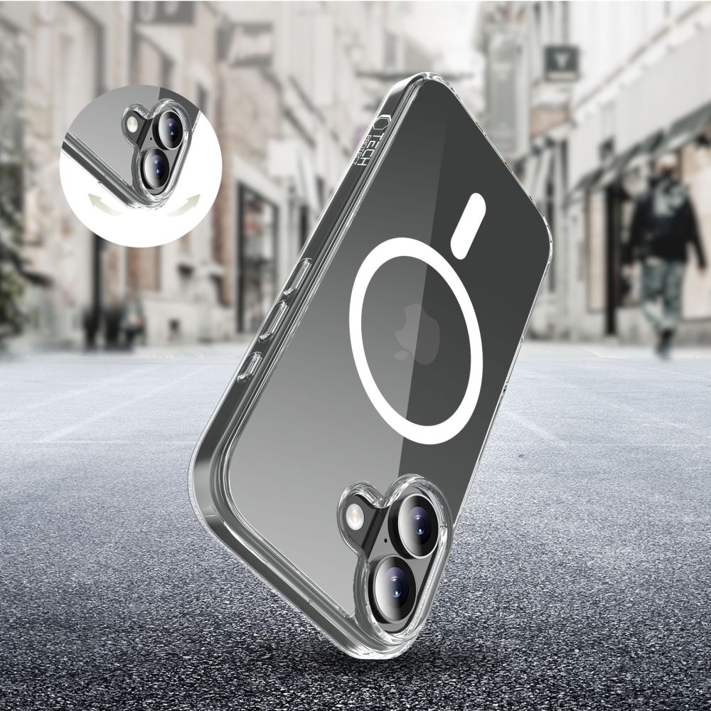 Pokrowiec Tech-Protect FlexAir przeźroczysty Apple iPhone 17 / 3 Pokrowiec Tech-Protect FlexAir przeźroczysty Apple iPhone 17 / 3
