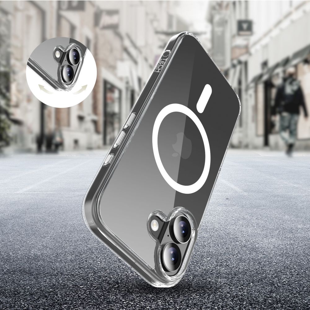 Pokrowiec Tech-Protect FlexAir prze�roczysty Apple iPhone 17 / 7