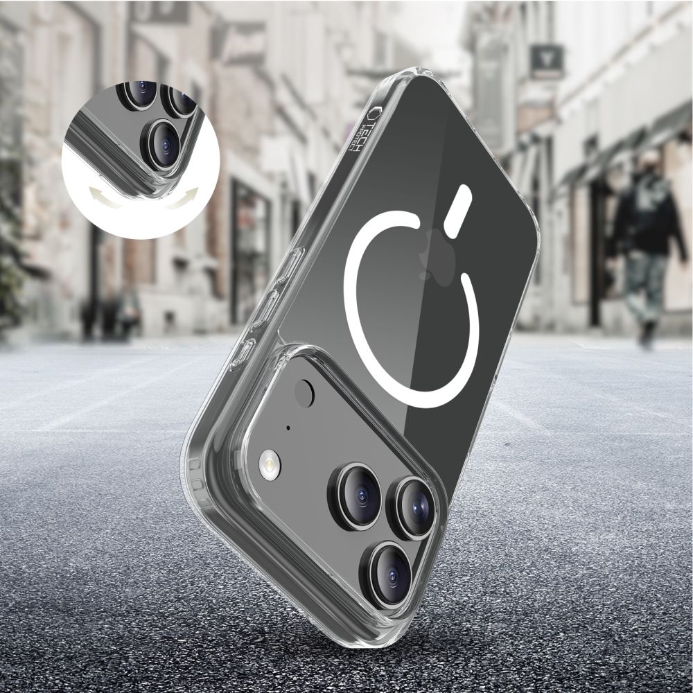 Pokrowiec Tech-Protect FlexAir prze�roczysty Apple iPhone 17 Pro / 4