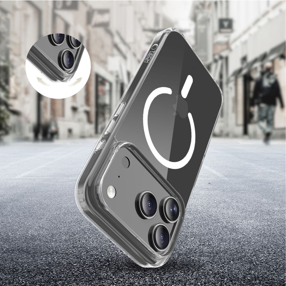 Pokrowiec Tech-Protect FlexAir prze�roczysty Apple iPhone 17 Pro Max / 6