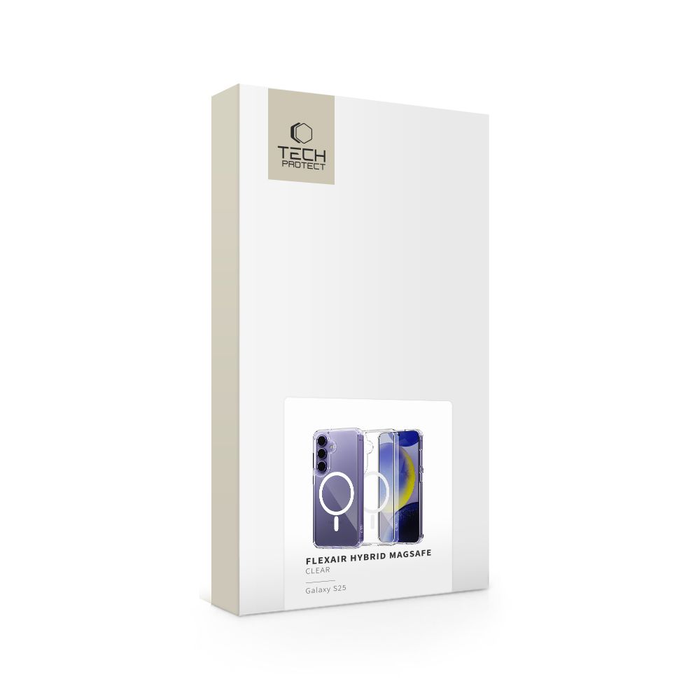 Pokrowiec Tech-Protect FlexAir prze�roczysty Samsung Galaxy S25 / 6