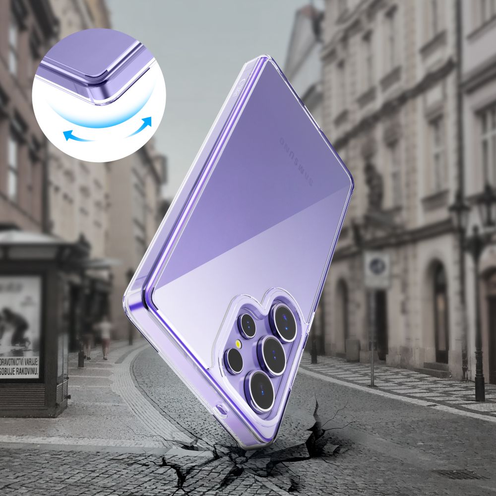 Pokrowiec Tech-Protect FlexAir prze�roczysty Samsung Galaxy S25 Ultra / 4
