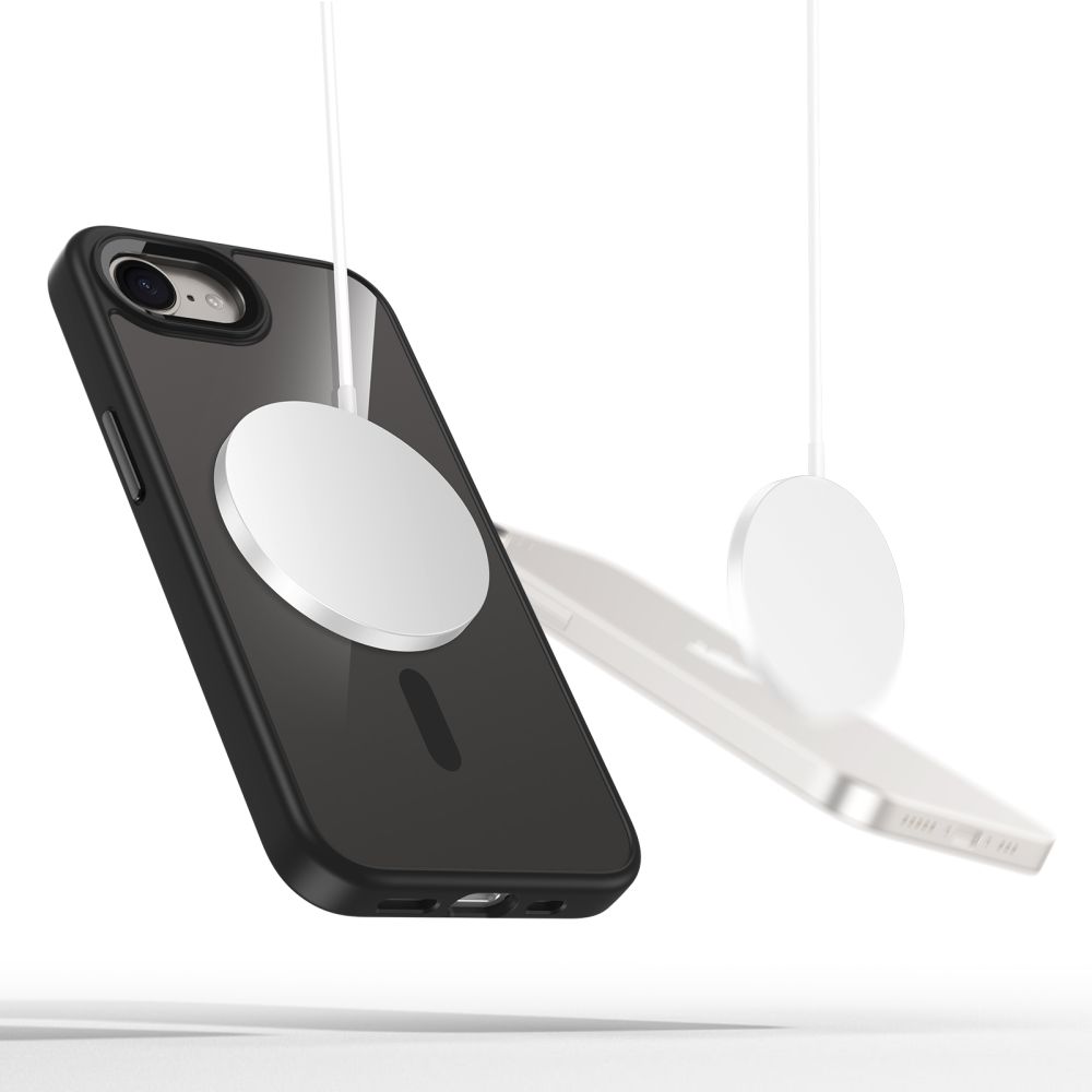Pokrowiec Tech-Protect Magmat Magsafe black-clear Apple iPhone 17e / 2