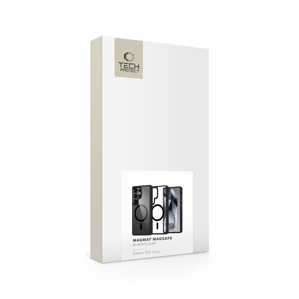 Pokrowiec Tech-Protect Magmat Magsafe black-clear Samsung Galaxy S25 Ultra / 2