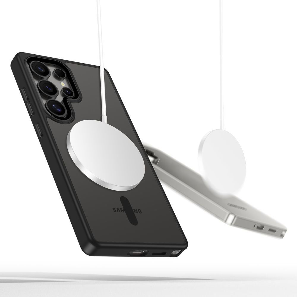 Pokrowiec Tech-Protect Magmat Magsafe black-clear Samsung Galaxy S25 Ultra / 5