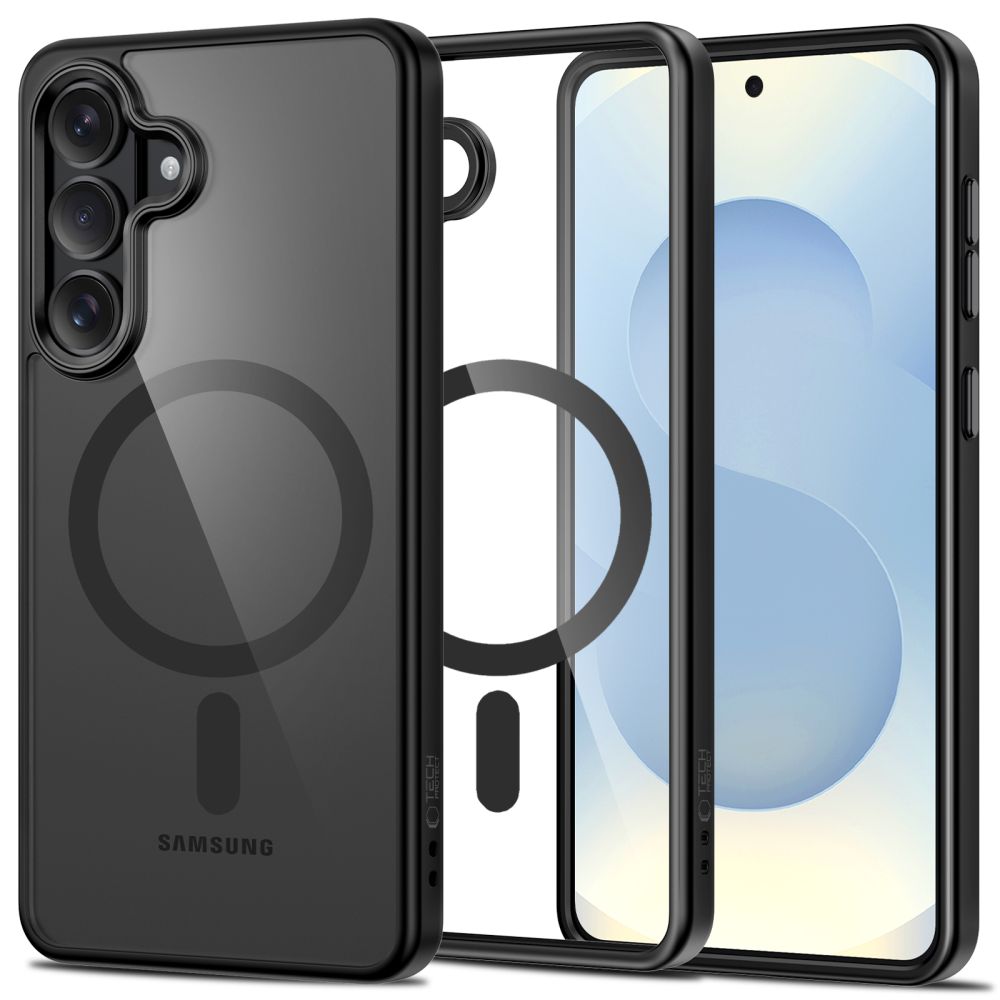 Pokrowiec Tech-Protect Magmat Magsafe black-clear Samsung Galaxy S26 Plus