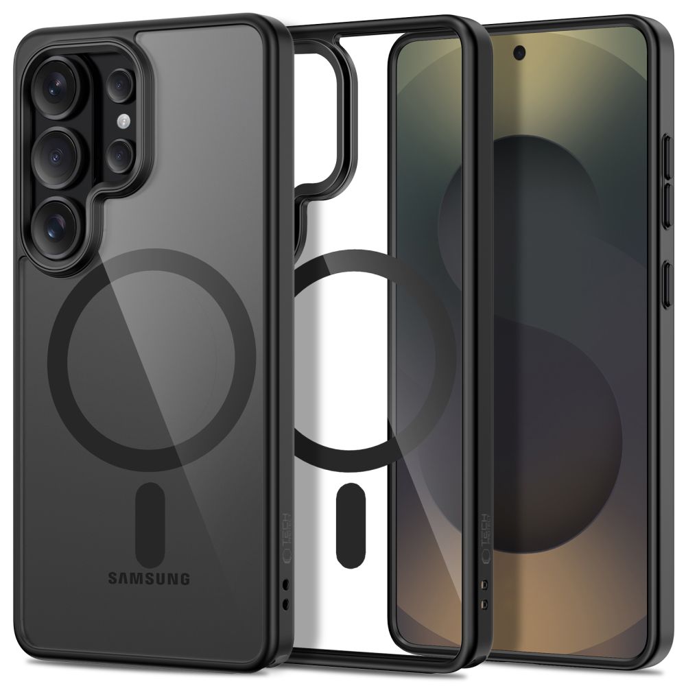 Pokrowiec Tech-Protect Magmat Magsafe black-clear Samsung Galaxy S26 Ultra