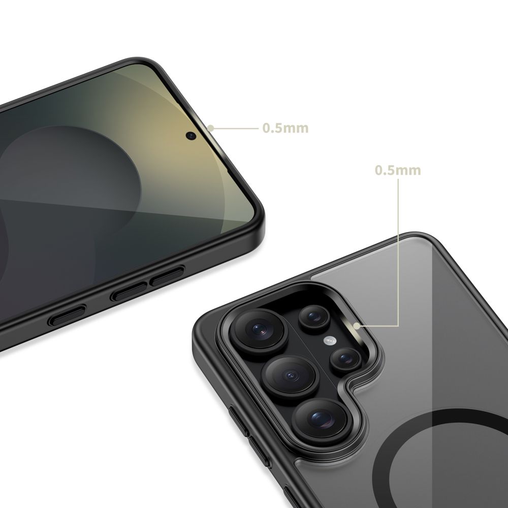 Pokrowiec Tech-Protect Magmat Magsafe black-clear Samsung Galaxy S26 Ultra / 5