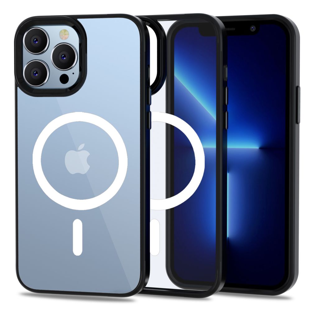 Pokrowiec Tech-Protect Magmat Magsafe clear-black Apple iPhone 13 Pro Pokrowiec Tech-Protect Magmat Magsafe clear-black Apple iPhone 13 Pro