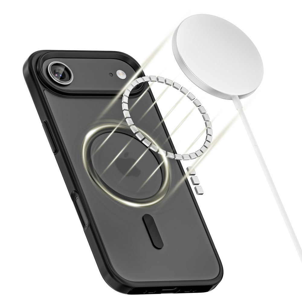 Pokrowiec Tech-Protect Magmat Magsafe czarny Apple iPhone 17 Air / 2