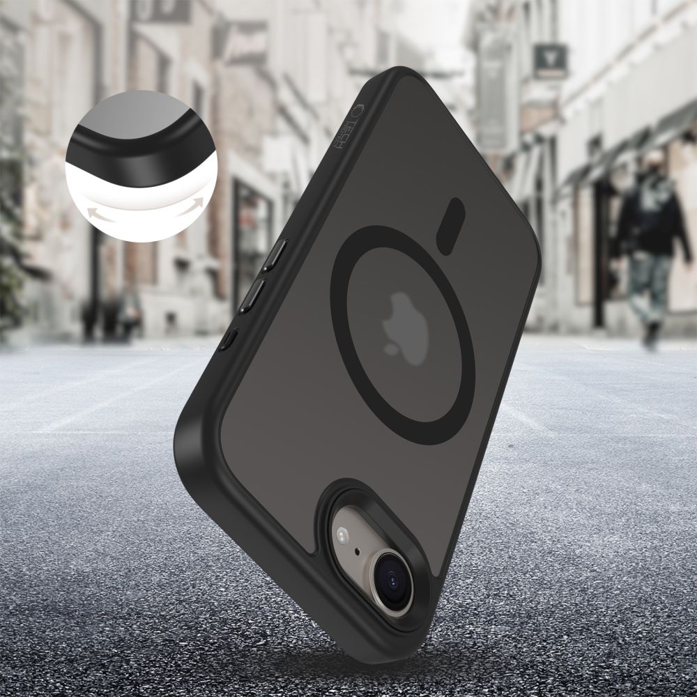 Pokrowiec Tech-Protect Magmat Magsafe czarny Apple iPhone 17e / 4