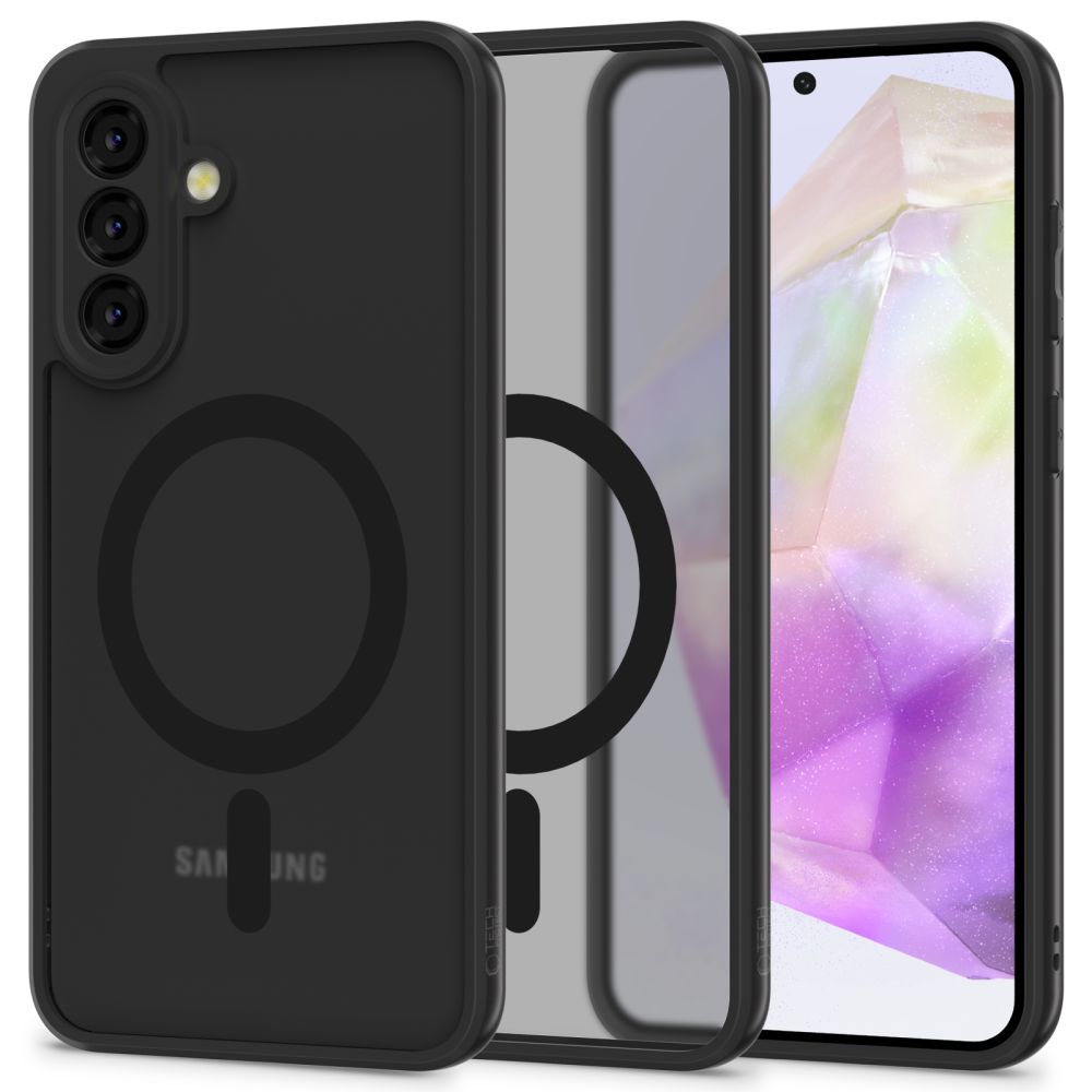 Pokrowiec Tech-Protect Magmat Magsafe czarny Samsung Galaxy A36 5G