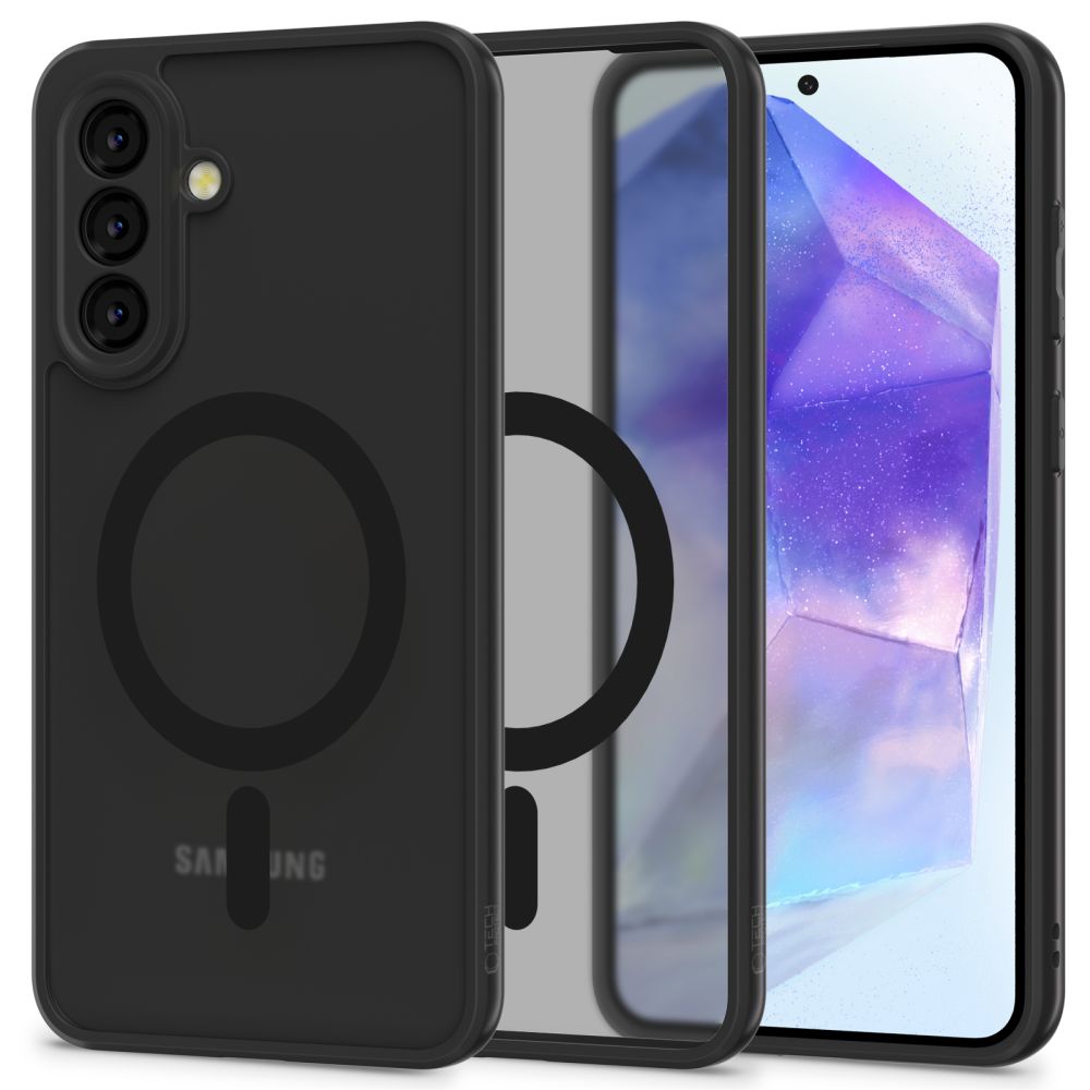 Pokrowiec Tech-Protect Magmat Magsafe czarny Samsung Galaxy A56 5G Pokrowiec Tech-Protect Magmat Magsafe czarny Samsung Galaxy A56 5G