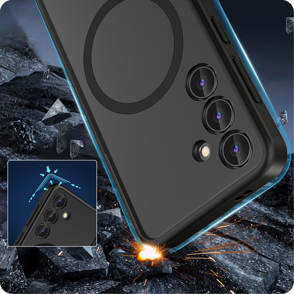 Pokrowiec Tech-Protect Magmat Magsafe czarny Samsung Galaxy S24 Ultra / 4