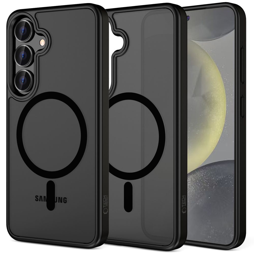 Pokrowiec Tech-Protect Magmat Magsafe czarny Samsung Galaxy S25 FE