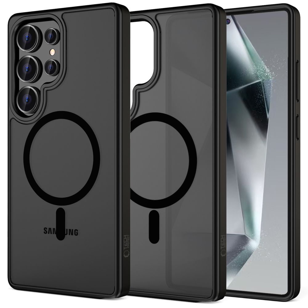 Pokrowiec Tech-Protect Magmat Magsafe czarny Samsung Galaxy S25 Ultra