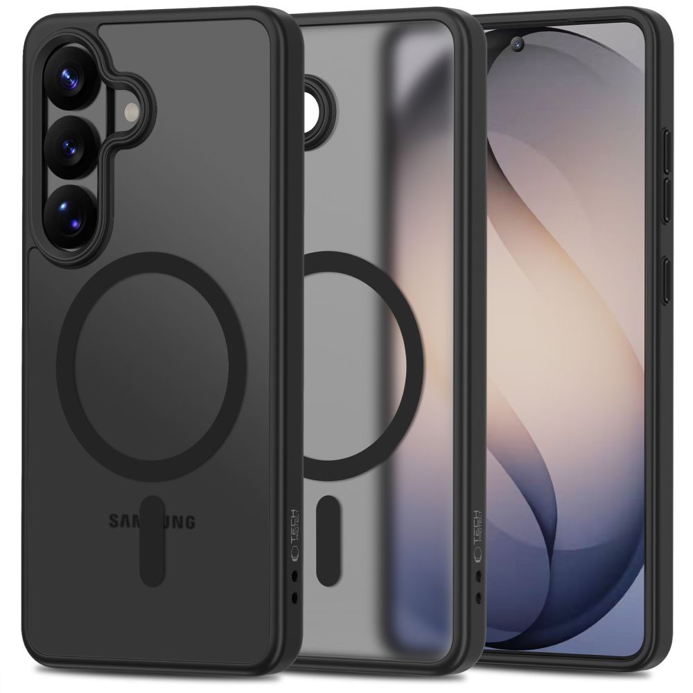 Pokrowiec Tech-Protect Magmat Magsafe czarny Samsung Galaxy S26 Pokrowiec Tech-Protect Magmat Magsafe czarny Samsung Galaxy S26