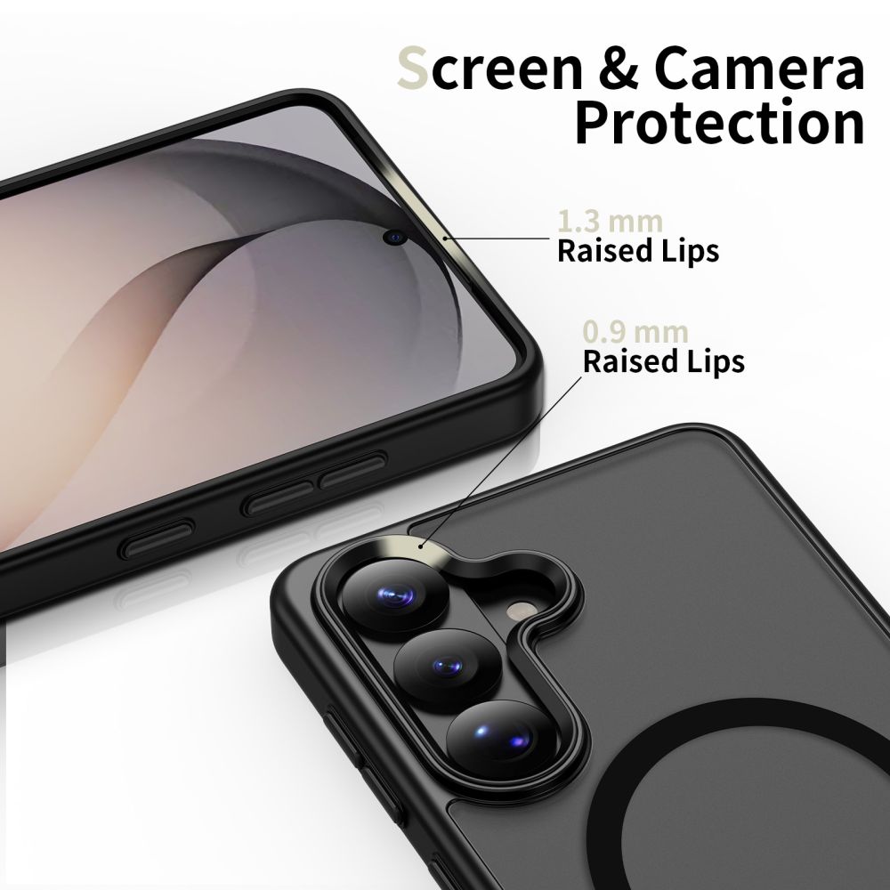 Pokrowiec Tech-Protect Magmat Magsafe czarny Samsung Galaxy S26 Plus / 5