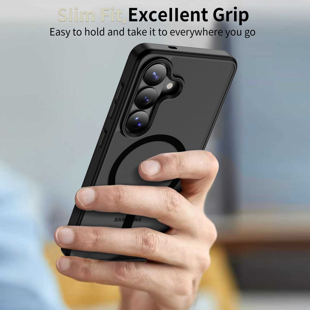 Pokrowiec Tech-Protect Magmat Magsafe czarny Samsung Galaxy S26 Plus / 6