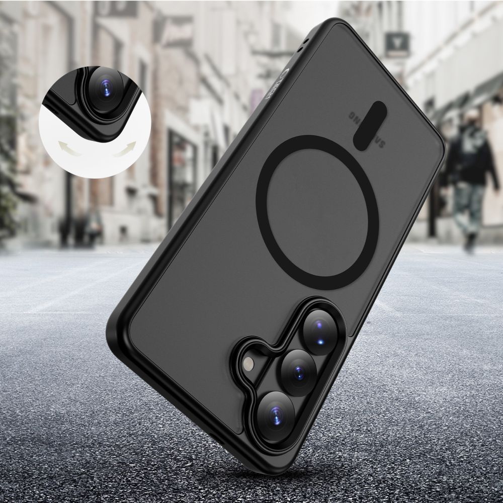 Pokrowiec Tech-Protect Magmat Magsafe czarny Samsung Galaxy S26 Plus / 7