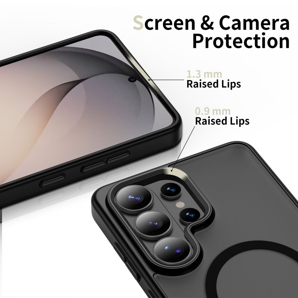 Pokrowiec Tech-Protect Magmat Magsafe czarny Samsung Galaxy S26 Ultra / 4