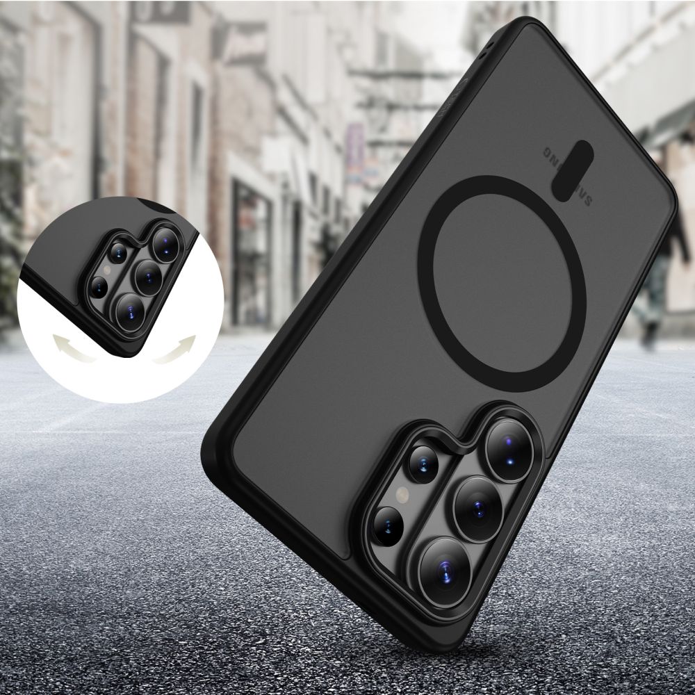 Pokrowiec Tech-Protect Magmat Magsafe czarny Samsung Galaxy S26 Ultra / 6