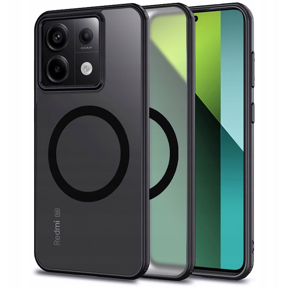 Pokrowiec Tech-Protect Magmat Magsafe czarny Xiaomi Redmi Note 13 Pro 5G Pokrowiec Tech-Protect Magmat Magsafe czarny Xiaomi Redmi Note 13 Pro 5G