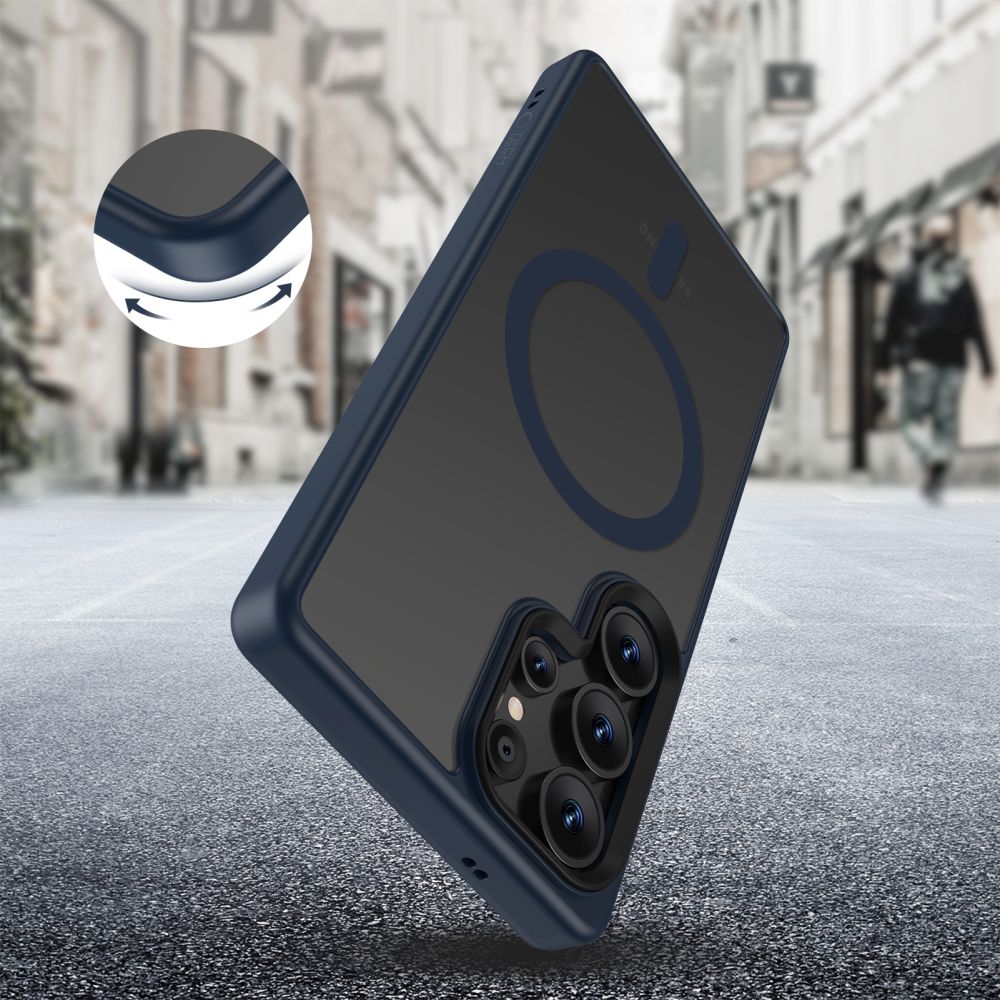 Pokrowiec Tech-Protect Magmat Magsafe granatowy Samsung Galaxy S25 Ultra / 4