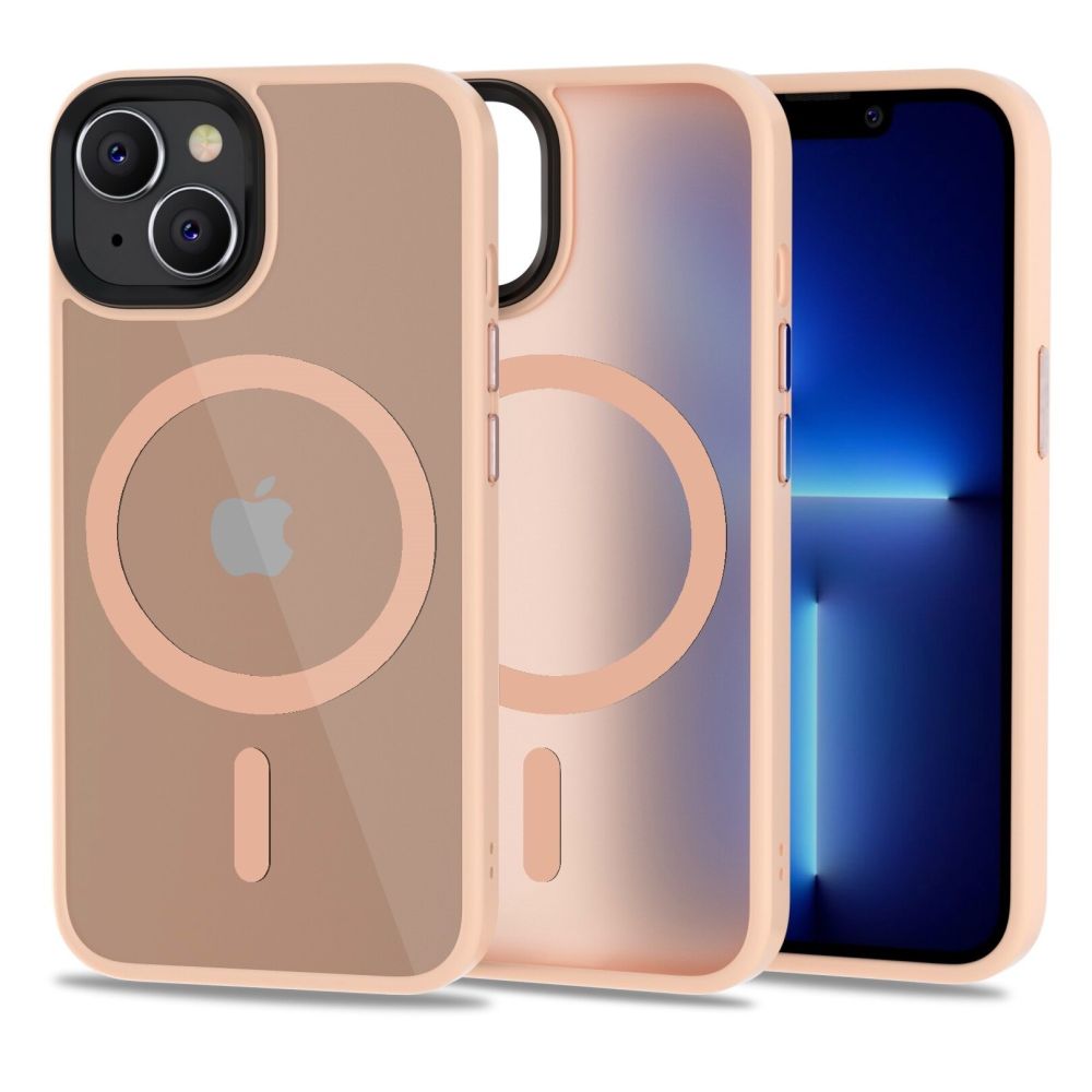 Pokrowiec Tech-Protect Magmat Magsafe różowy Apple iPhone 14 / 3 Pokrowiec Tech-Protect Magmat Magsafe różowy Apple iPhone 14 / 3