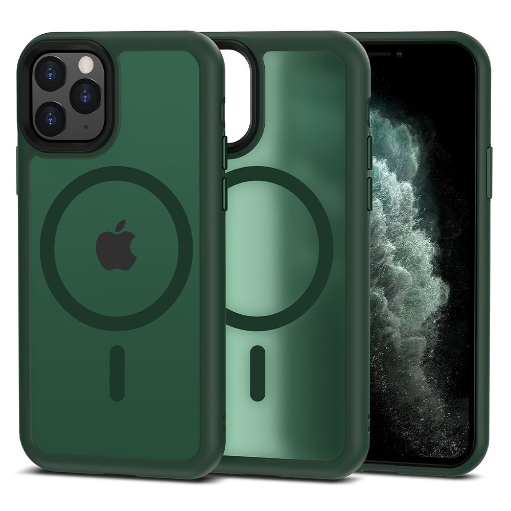 Pokrowiec Tech-Protect Magmat Magsafe zielony Apple iPhone 11 Pro