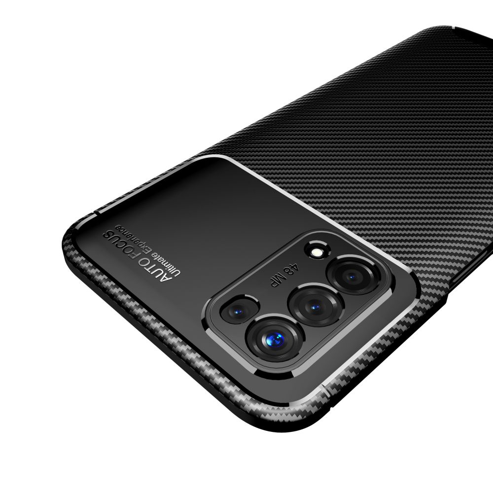 Pokrowiec Tech-Protect TpuCarbon czarny Oppo A54 5G / 4