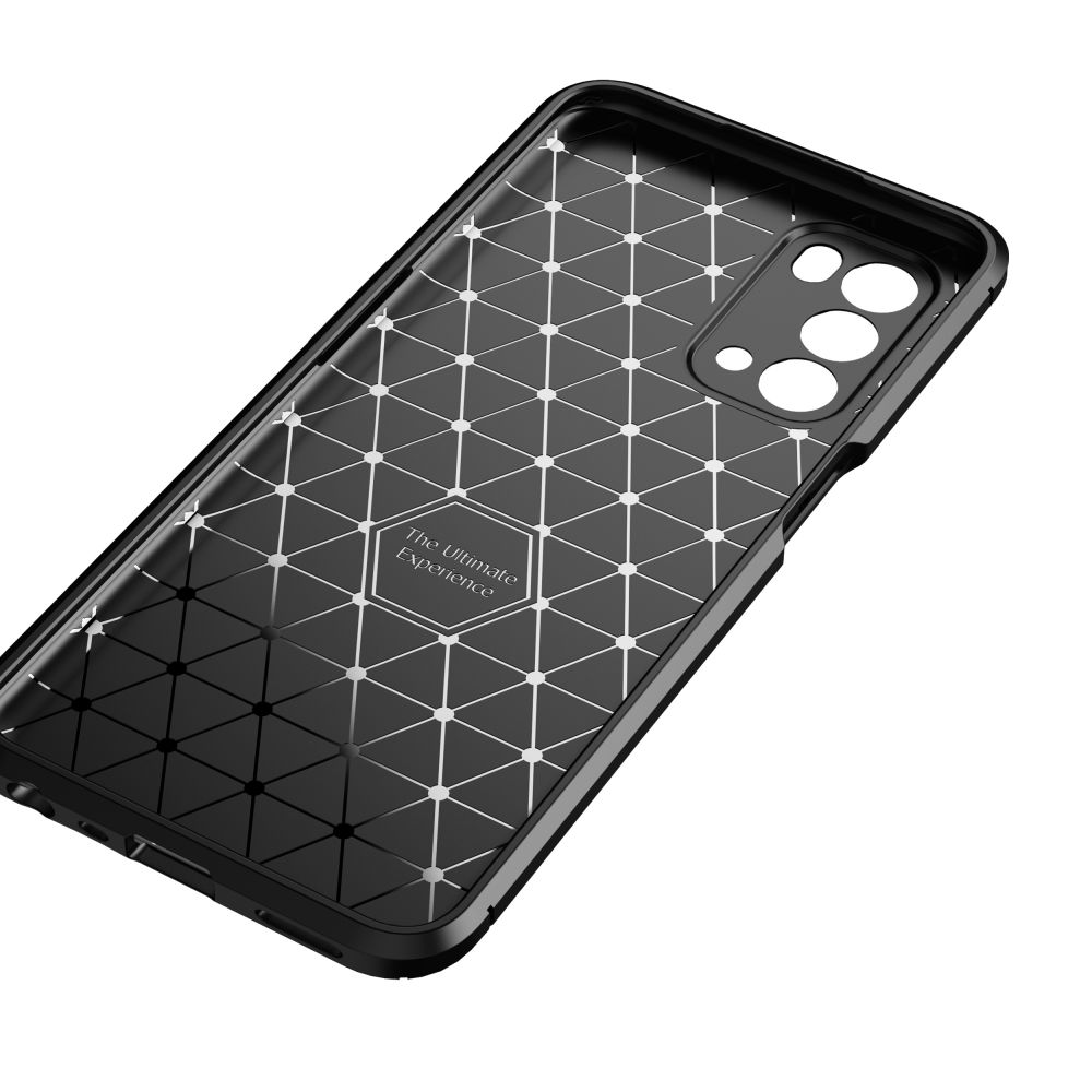 Pokrowiec Tech-Protect TpuCarbon czarny Oppo A74 5G / 5