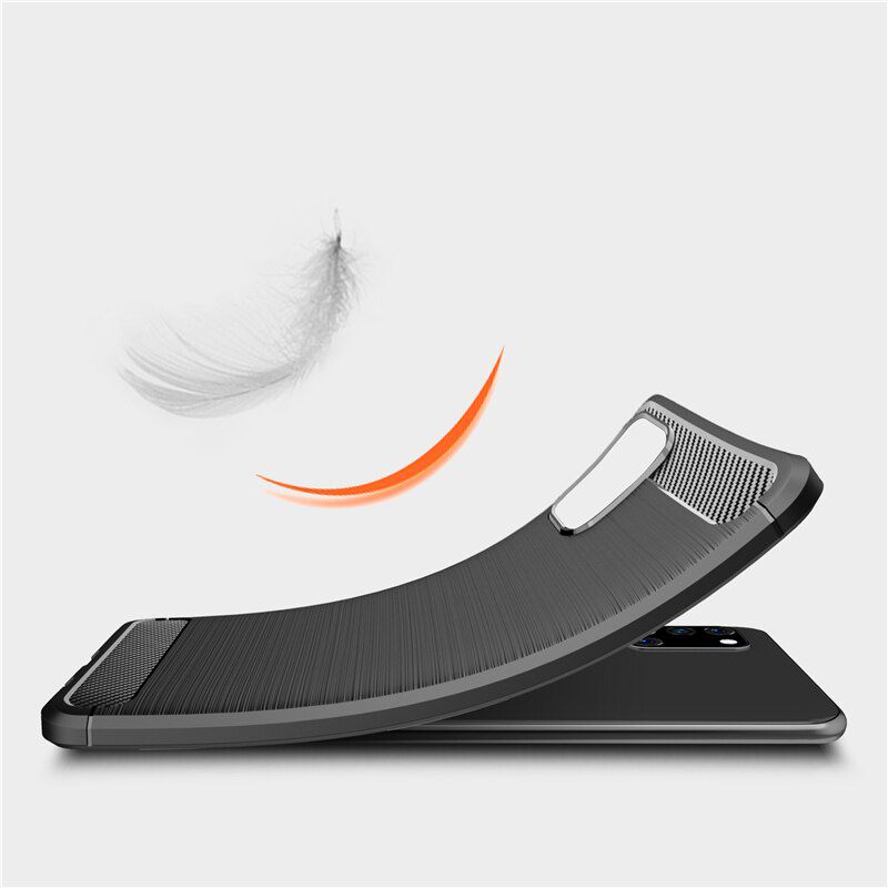 Pokrowiec Tech-Protect TpuCarbon czarny Samsung A31 / 4