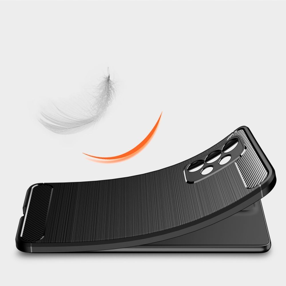 Pokrowiec Tech-Protect TpuCarbon czarny Samsung Galaxy A23 5G / 7