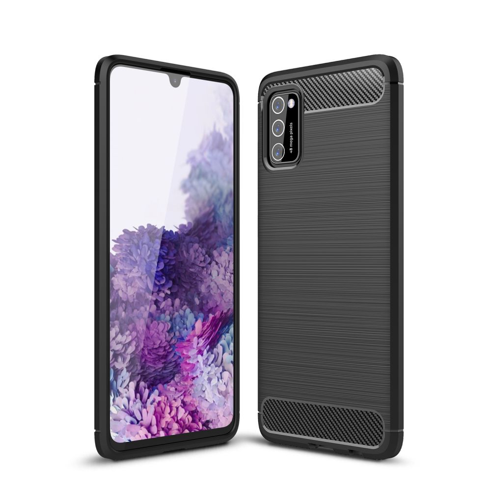 Pokrowiec Tech-Protect TpuCarbon czarny Samsung Galaxy A41 Pokrowiec Tech-Protect TpuCarbon czarny Samsung Galaxy A41
