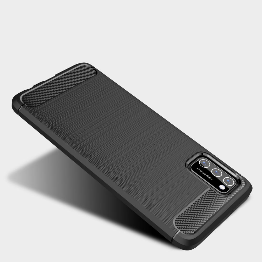 Pokrowiec Tech-Protect TpuCarbon czarny Samsung Galaxy A41 / 4