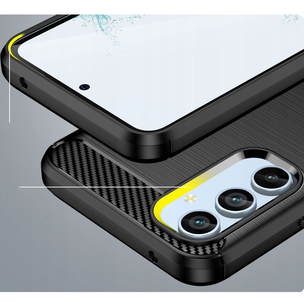 Pokrowiec Tech-Protect TpuCarbon czarny Samsung Galaxy A54 5G / 5