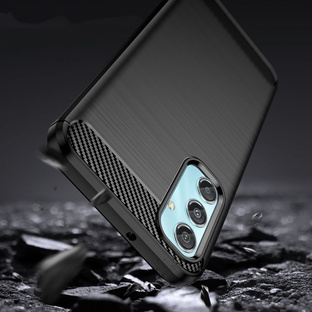 Pokrowiec Tech-Protect TpuCarbon czarny Samsung Galaxy M34 5G / 2