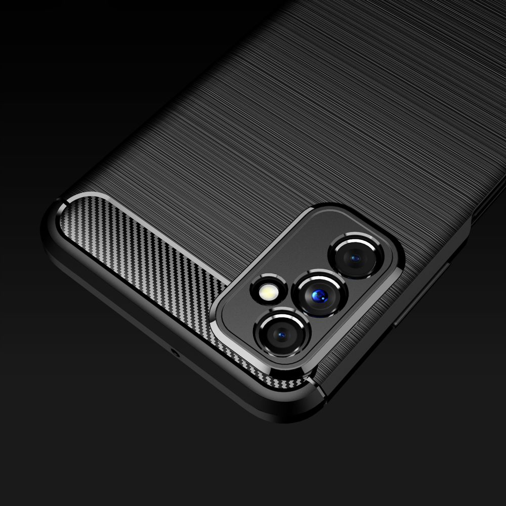 Pokrowiec Tech-Protect TpuCarbon czarny Samsung Galaxy M52 5G / 3