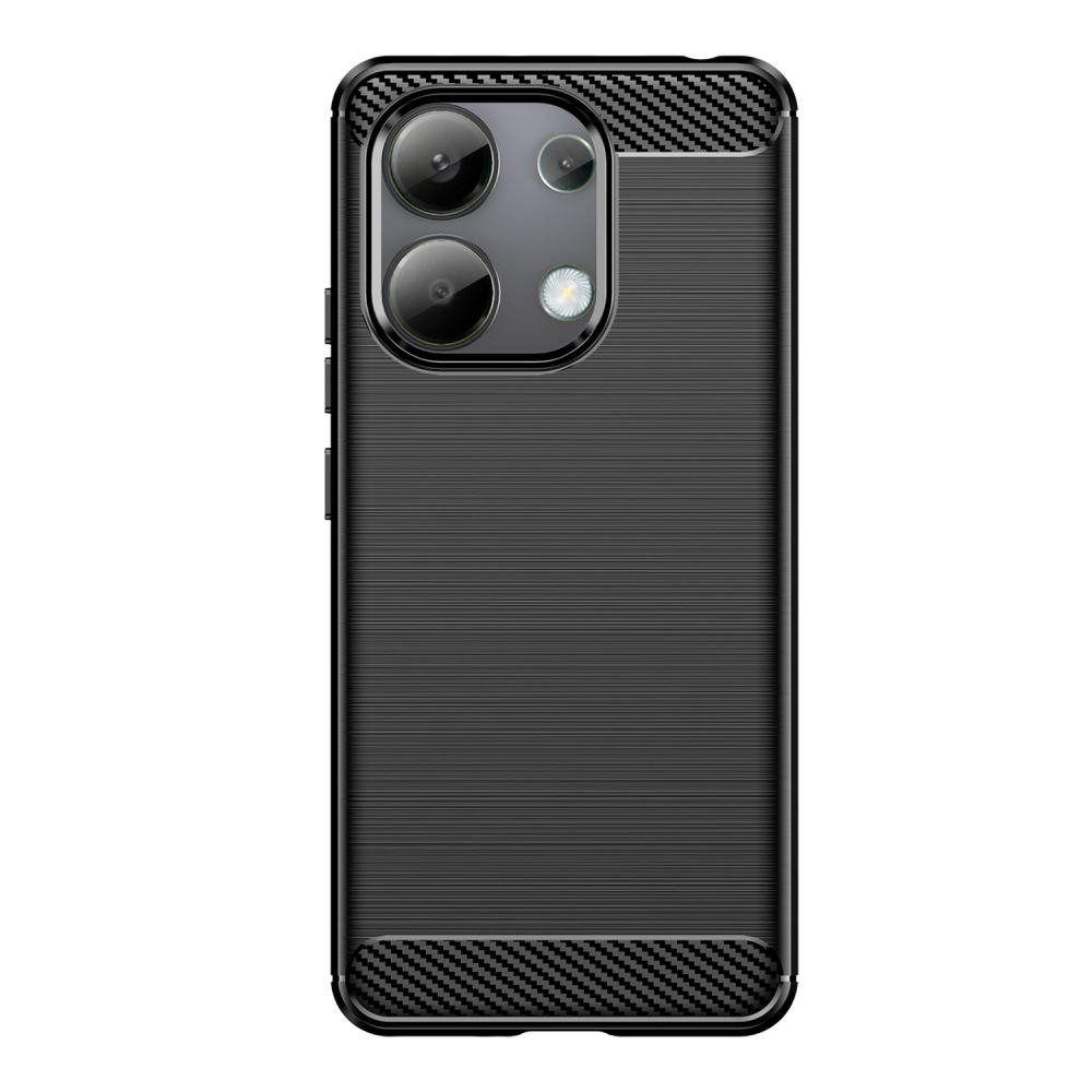 Pokrowiec Tech-Protect TpuCarbon czarny Xiaomi Redmi Note 13 / 2