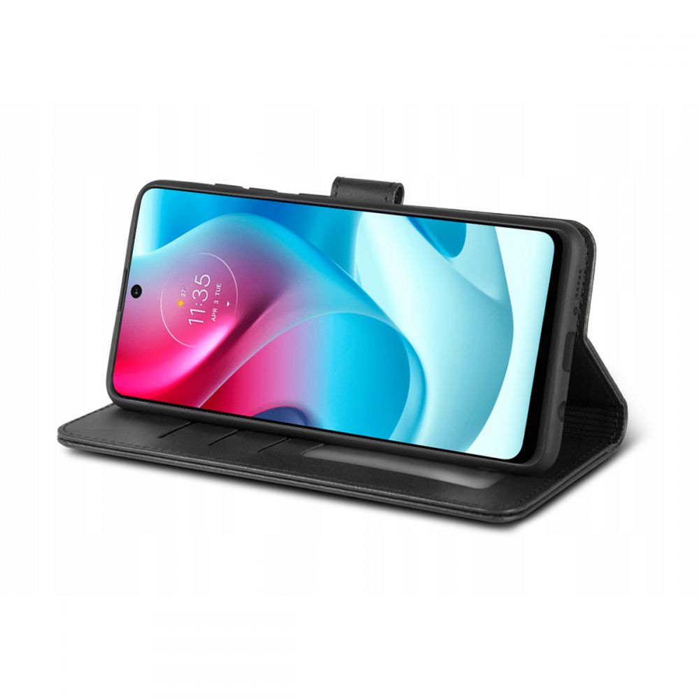 Pokrowiec Tech-protect Wallet czarny Motorola Moto G60s / 2