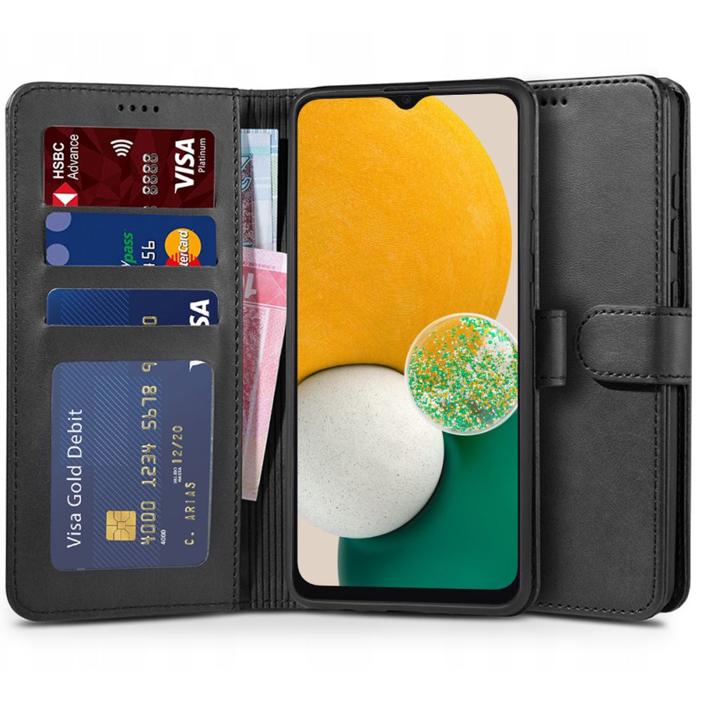 Pokrowiec Tech-protect Wallet czarny Samsung Galaxy A13 5G