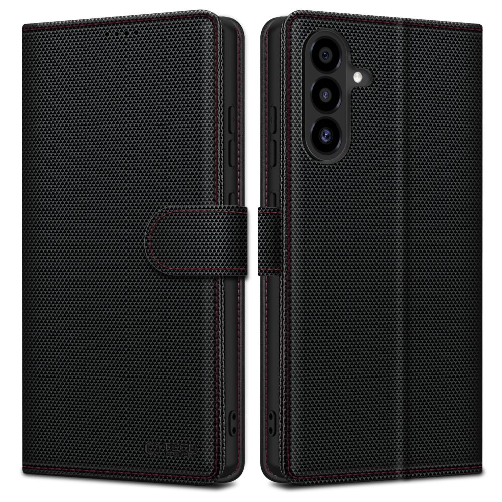 Pokrowiec Tech-protect Wallet czarny Samsung Galaxy A56 5G